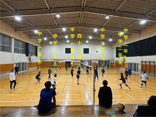 中学生と大人 混合でのゲーム