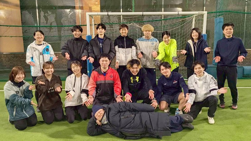 久しぶりに練習後に集合写真です