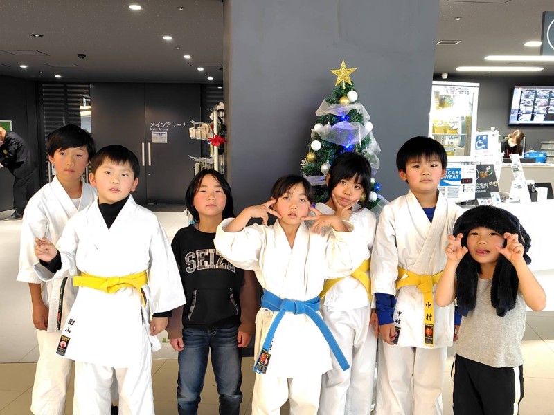 千葉市空手大会にて