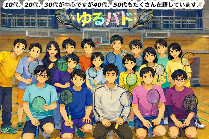 年齢、男女関係なく仲良し！