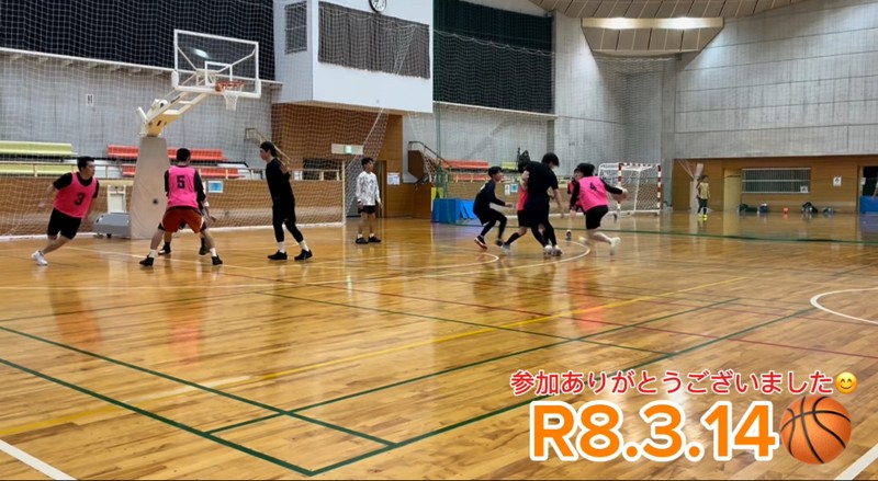 各々アップし、8分のゲーム！