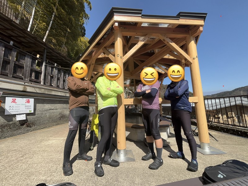 箱根湯本へ足湯ライド♨️