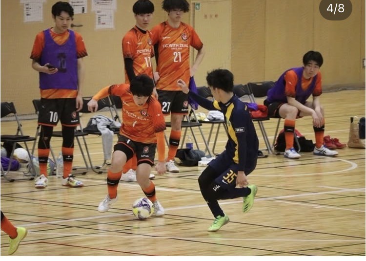 冬季は県央リーグにも参加中です