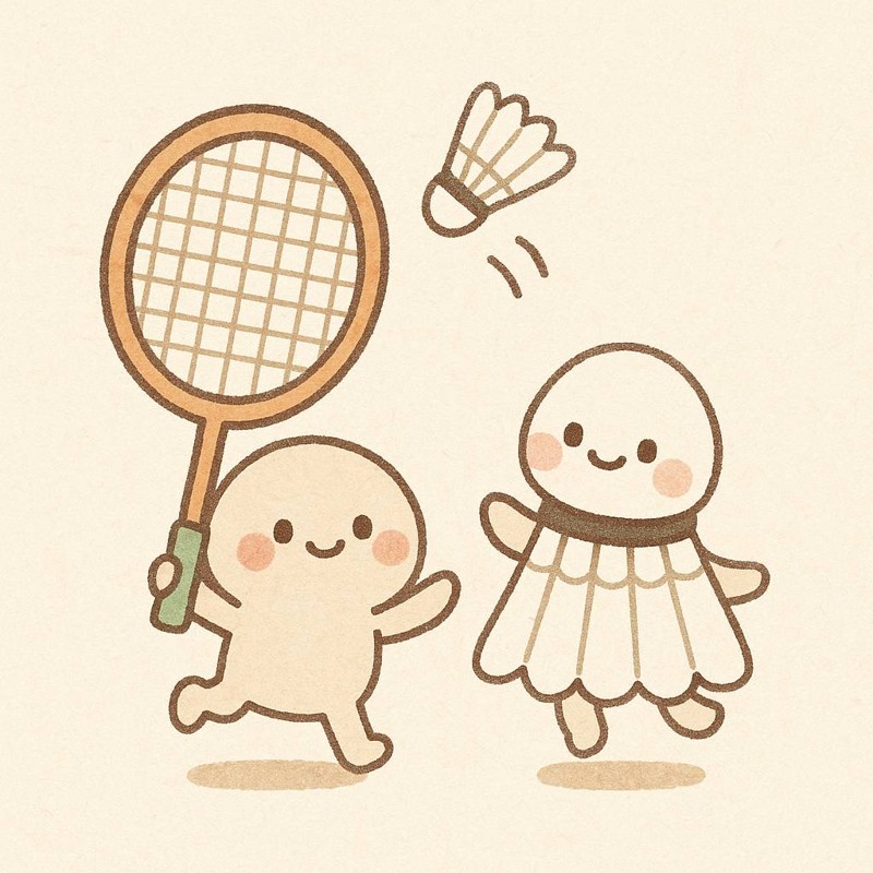 楽しくバドミントンしよう🏸