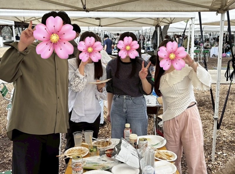 最新 お花見🌸バーベキュー