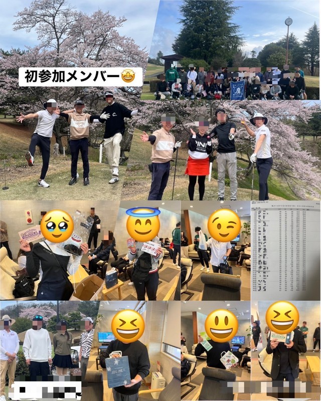毎年の花見ゴルフ最高です^ ^