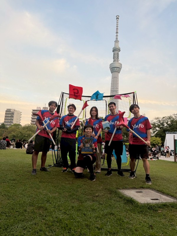 隅田公園での体験会