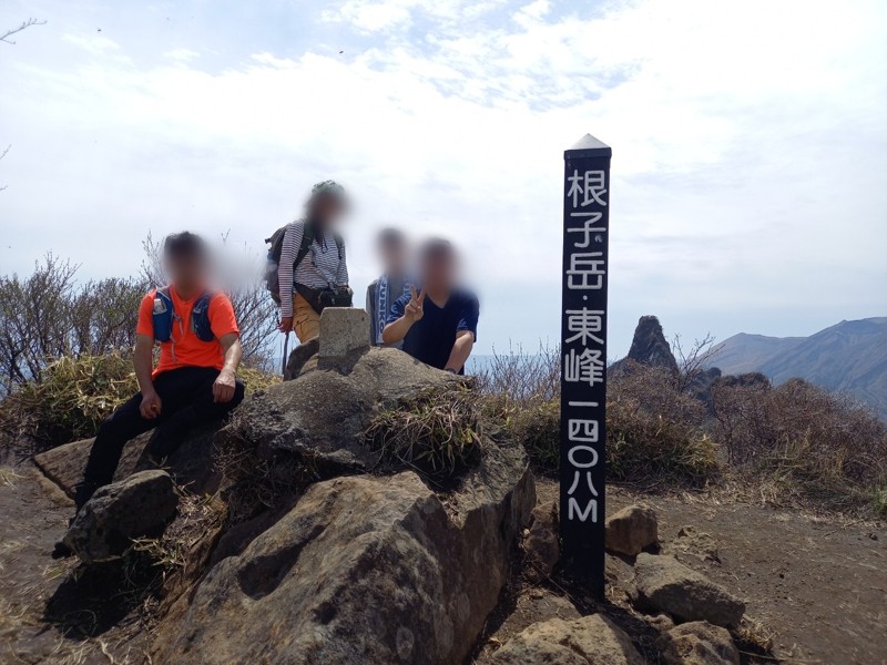 26.4.12根子岳東峰⛰️