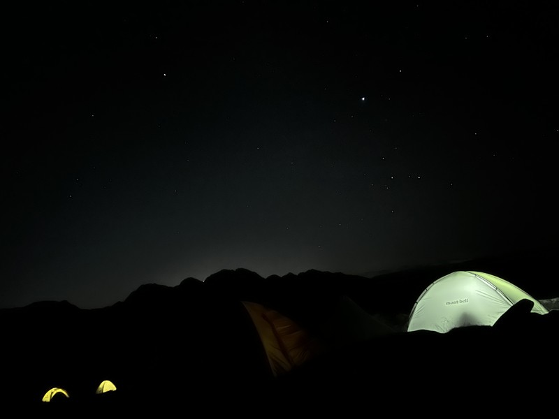 テント泊