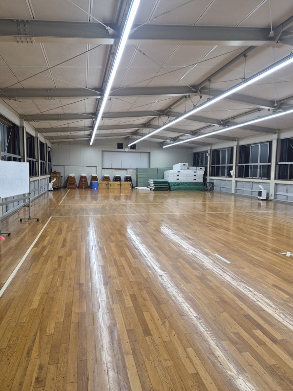 広々とした武道場です