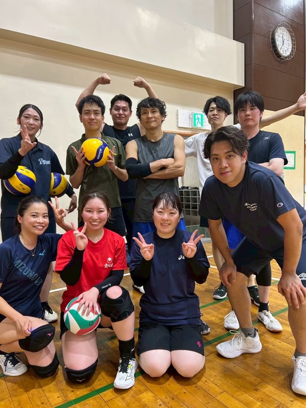 滝汗かきながらの練習試合☆
