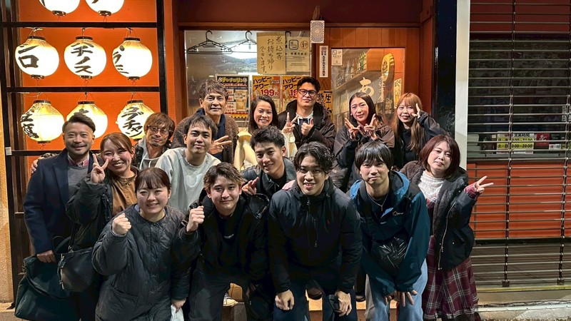 チームでの忘年会☆