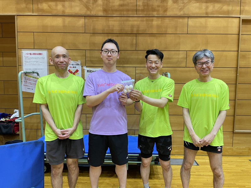 新体連団体戦３位入賞