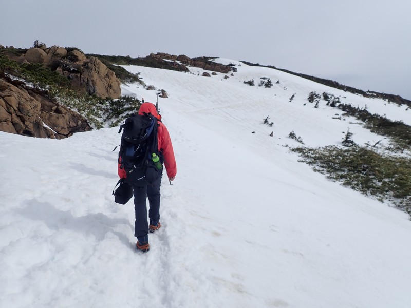 至仏山202605雪納めです!