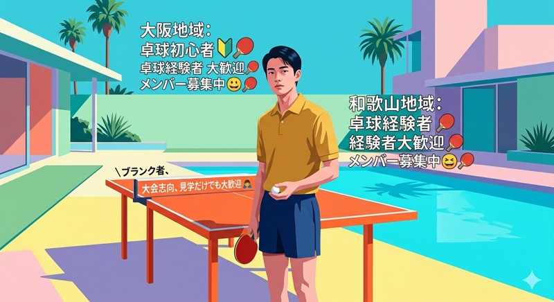 卓球部員募集中です。🙇♀️