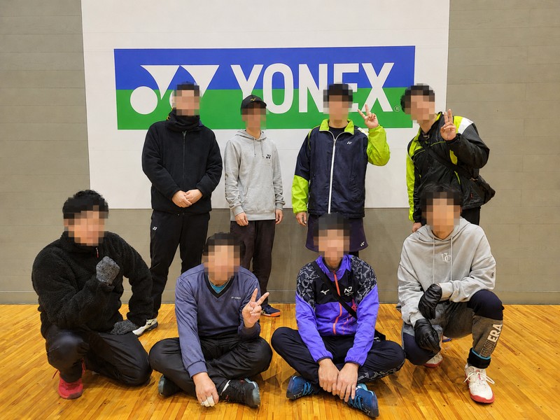 優勝時の記念写真
