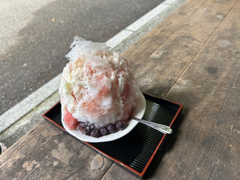 雪くまで糖質補給