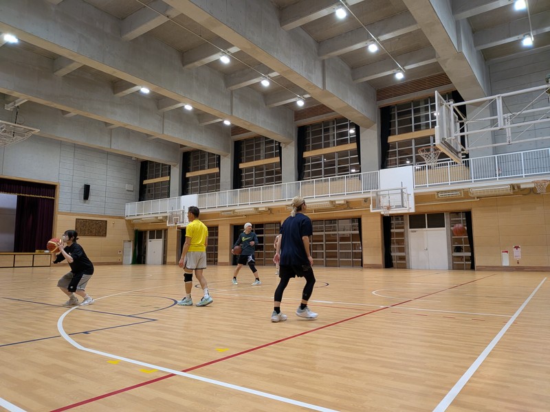 練習の日と試合の日があります。