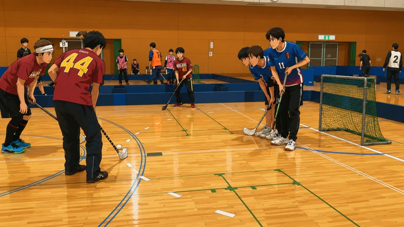 試合の様子です