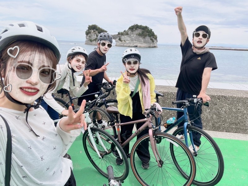 白浜でサイクリング！
