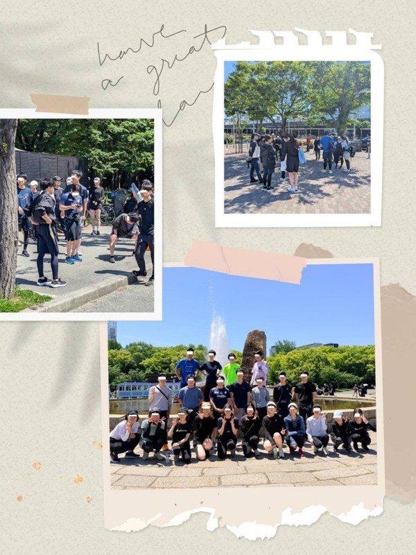 定期練習会(大阪城公園)