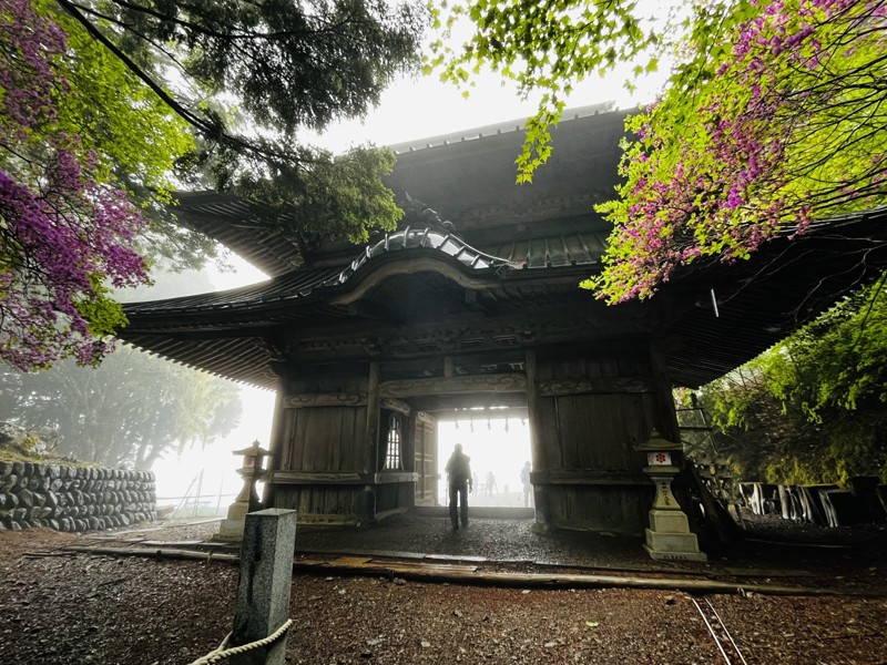 七面山,隋身門 5/22