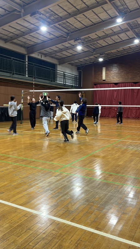 女子チームも盛り上がってるよ！