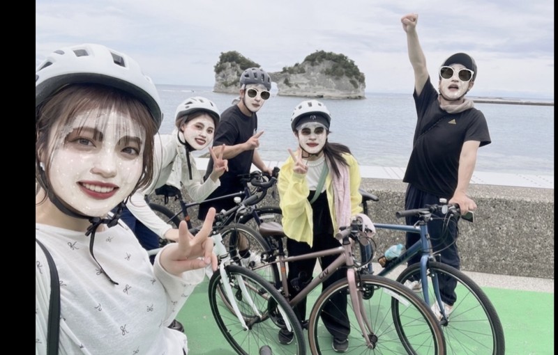 白浜でサイクリング!