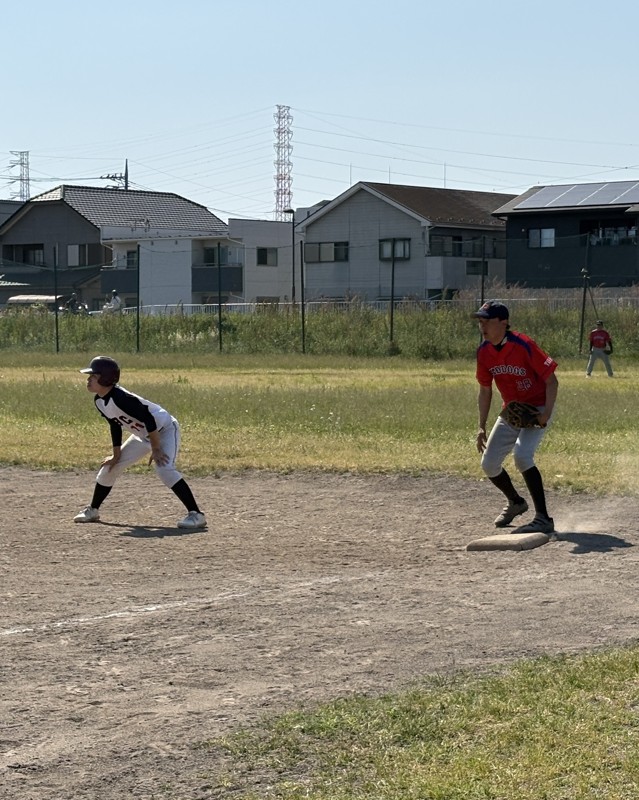 全力で野球を楽しむ！がモットー