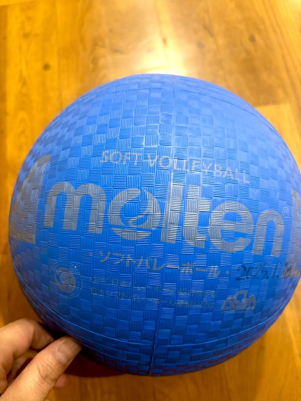 柔らかいので痛くないです🏐✨