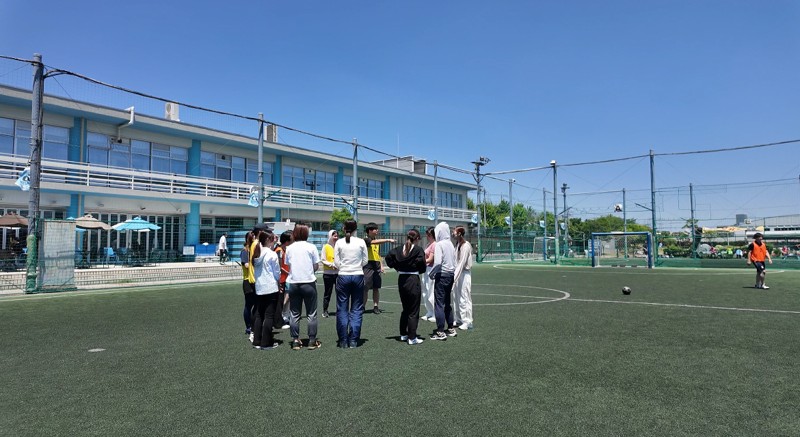 女性だけでの試合も💁♀️