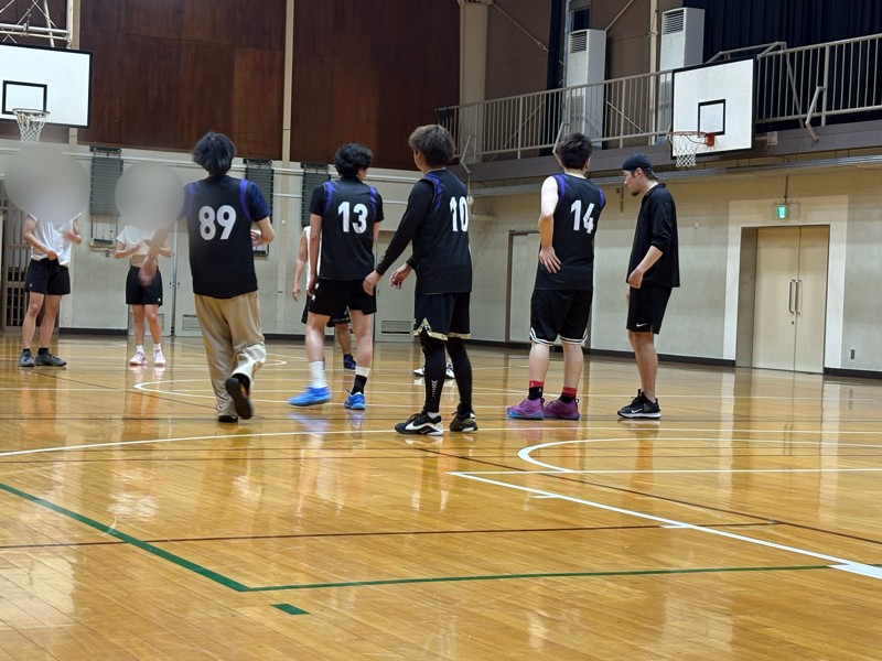 練習試合風景🏀