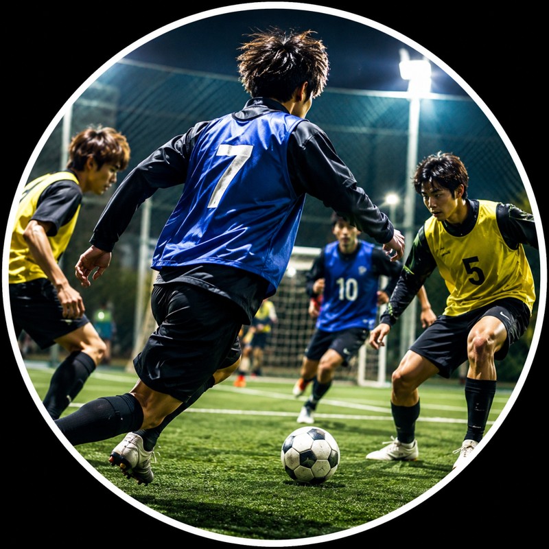 一緒にサッカーしようぜ!