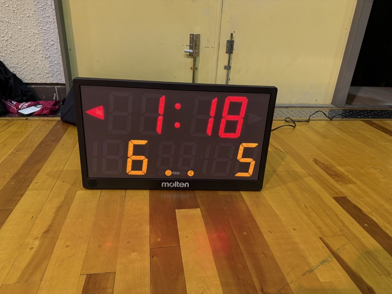 初交流戦❗️46-55で惜敗