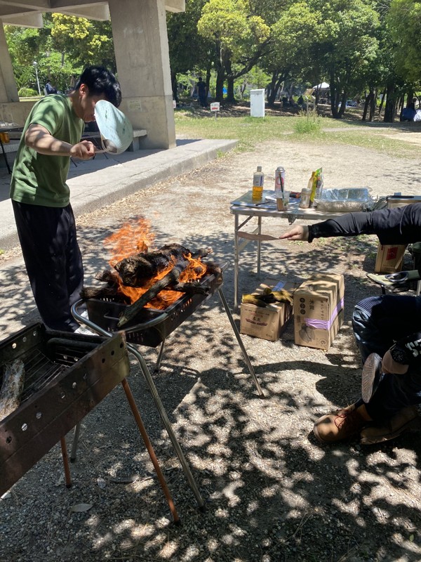 BBQ風景