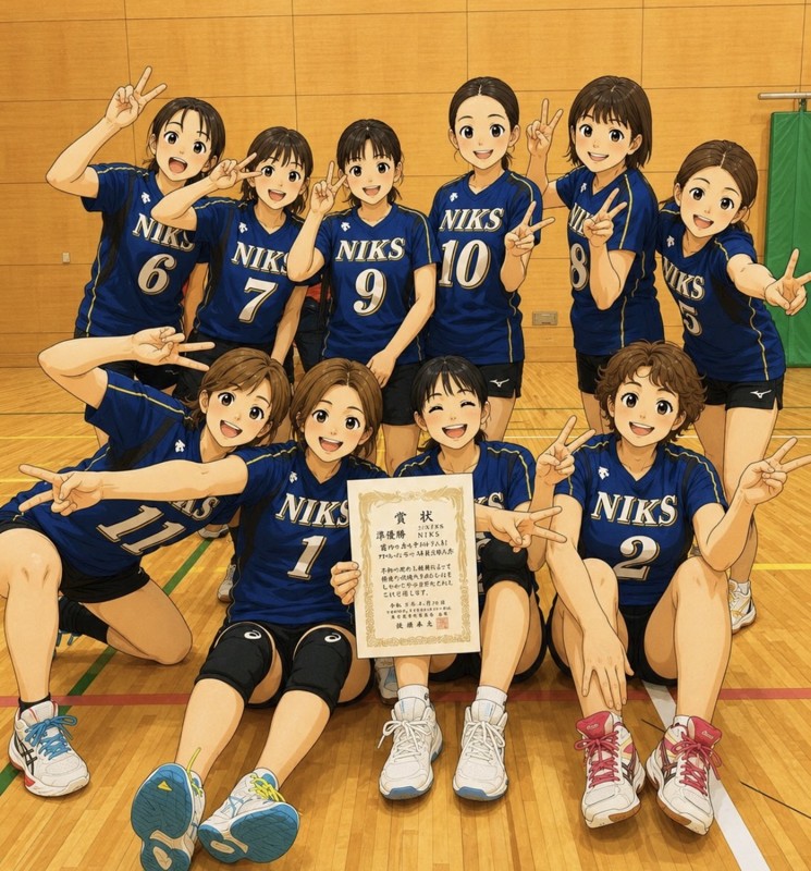中日杯準優勝！