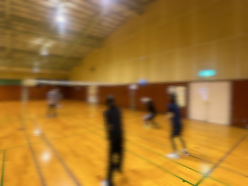 ソフトバレーも！結構白熱します