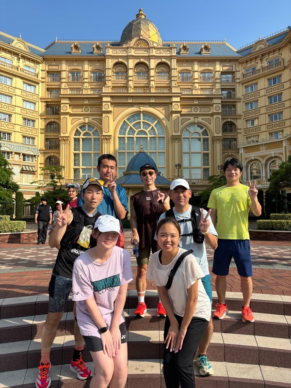 久しぶりのディズニーランニング