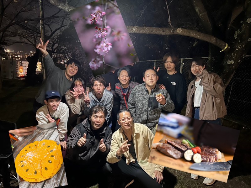 花見にて🌸