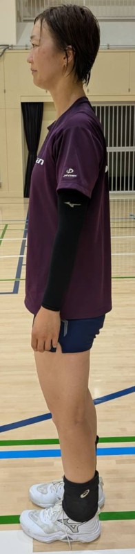 183cm.足27.5cm