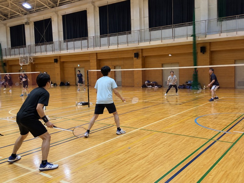 ゲーム練習の様子
