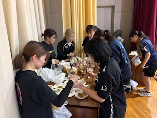 女性陣 準備ありがとう❣️