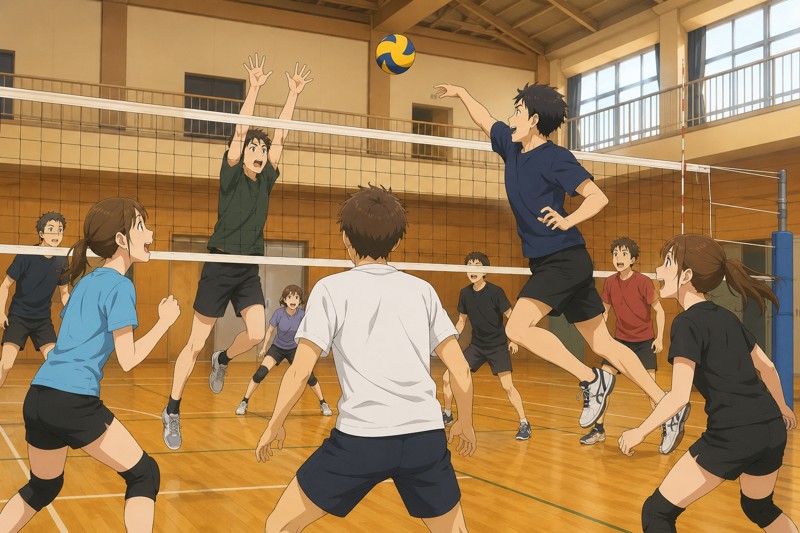 【RIZE(ライズ)】宇治社会人混合バレーボールサークル