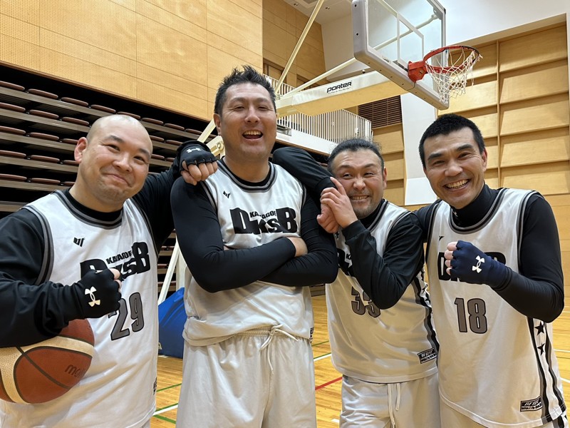 チームバスケで楽しく