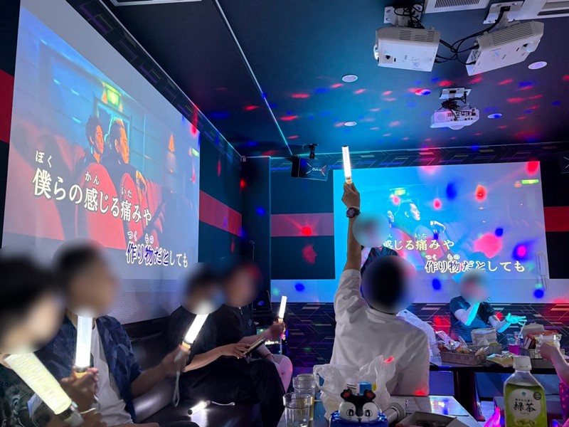 ペンライトは1人1本！