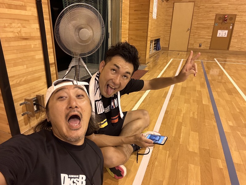 定期練習は金曜日