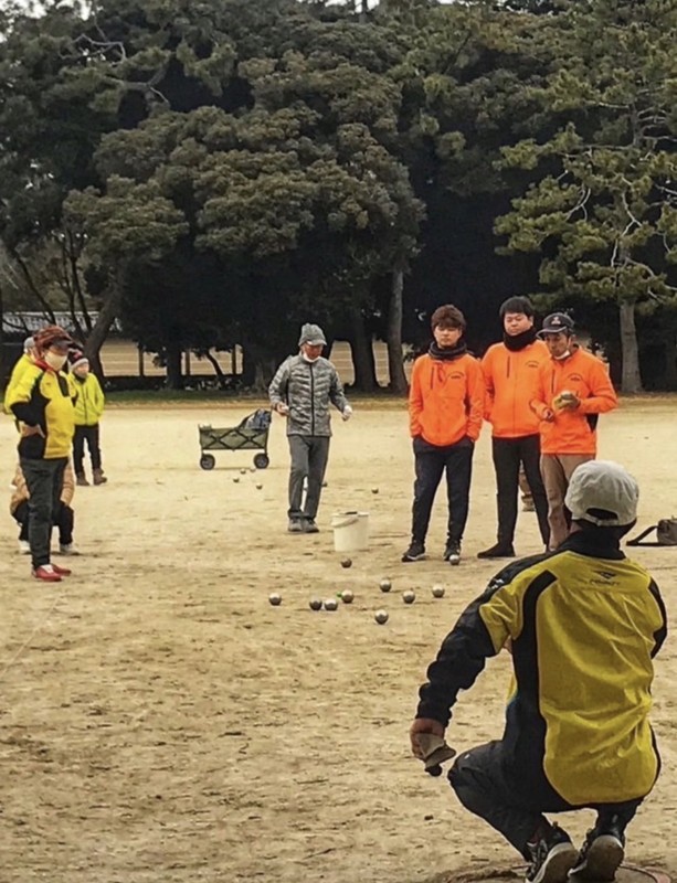 ペタンクの試合イメージ