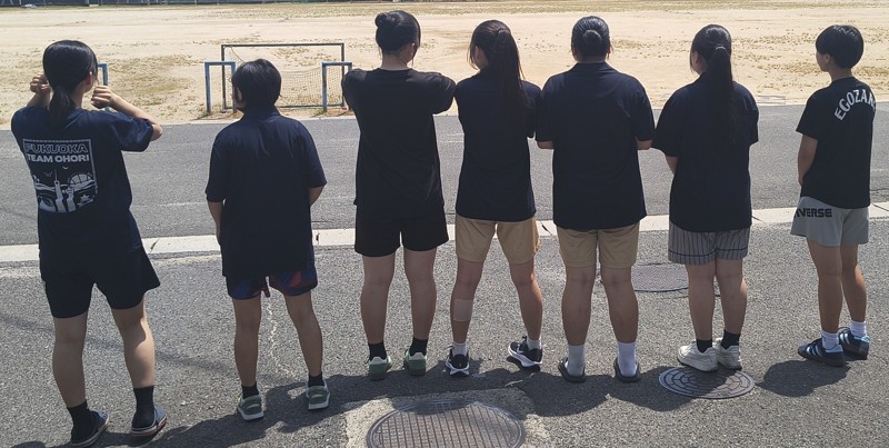 IBIS備後U18クラブチーム　高校生の女子バスケ