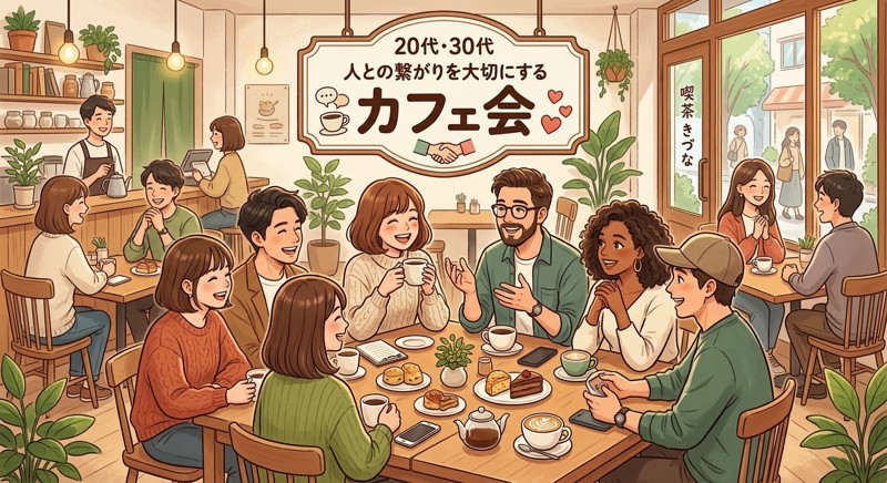 ☕️🌿 いつものカフェ時間を、ちょっと特別な出会いの時間に。
