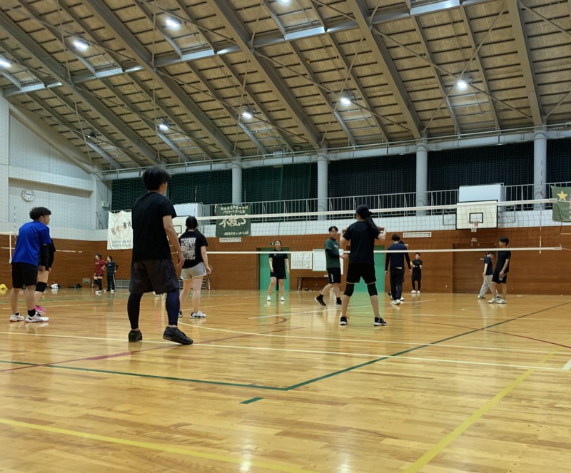 男女混合バレーボールチーム🏐